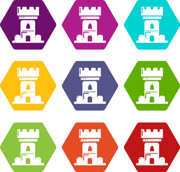 城堡塔图标设置9图片下载