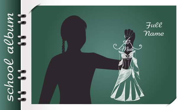 时尚设计学校画册图片下载