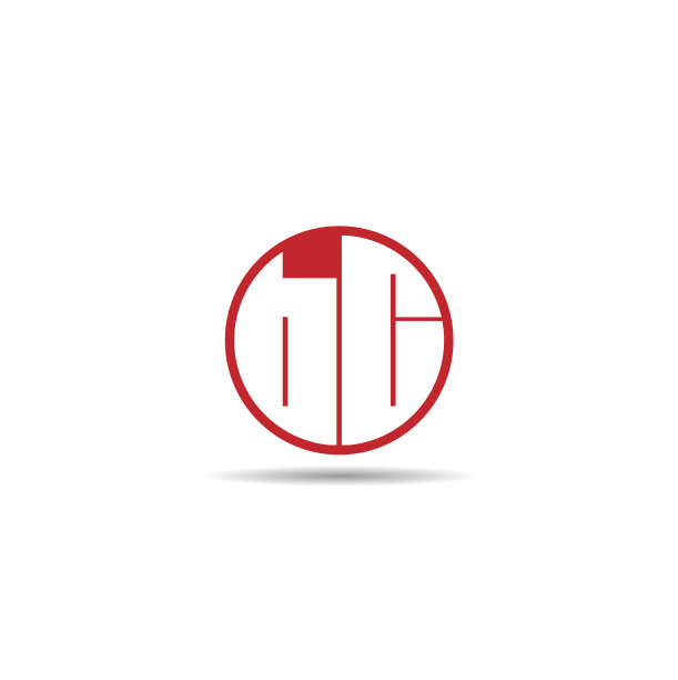字母BC logo模板设计图片下载