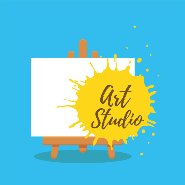 艺术工作室室内设计丰富多彩图片下载