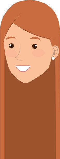 美丽年轻的女子头图片下载