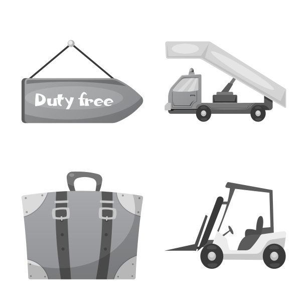 机场及飞机标志图片下载