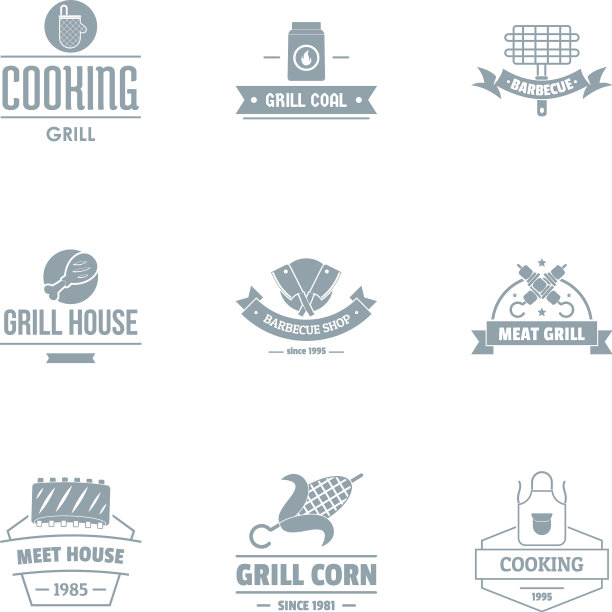 餐厅标志设置简约风格图片下载