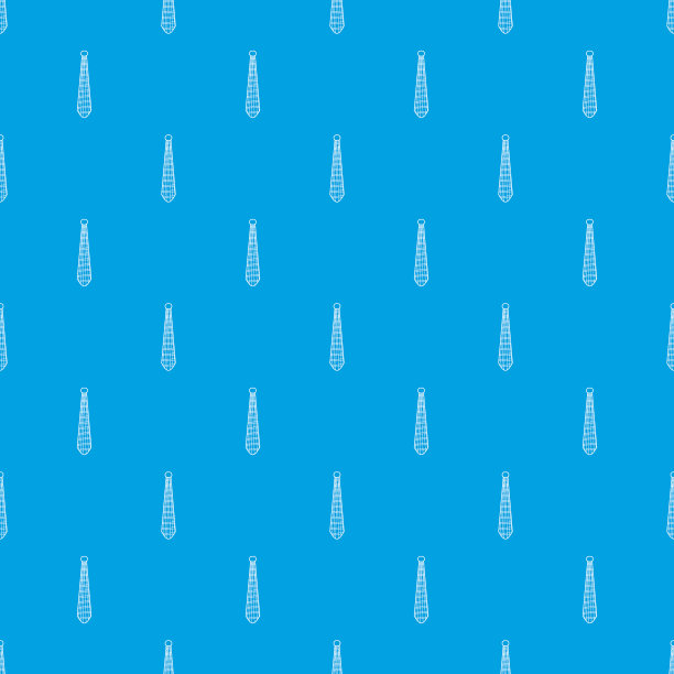 无缝蓝领带图案图片下载