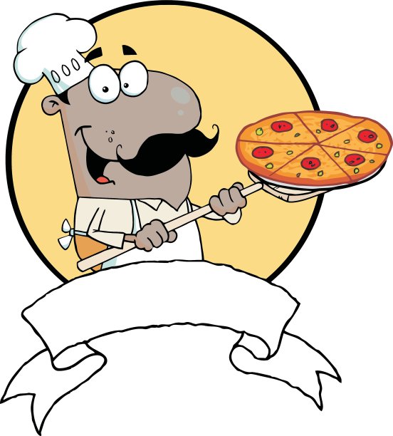 卡通厨师图片下载