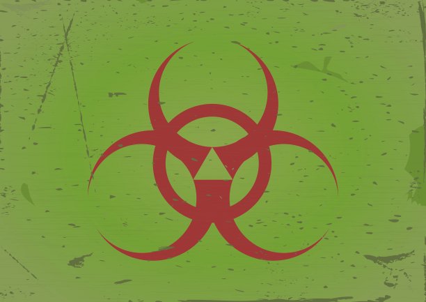 枯燥乏味的背景生物危害图片下载