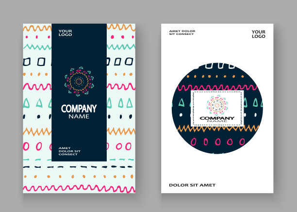 抽象图案与颜色手绘笔触图片下载