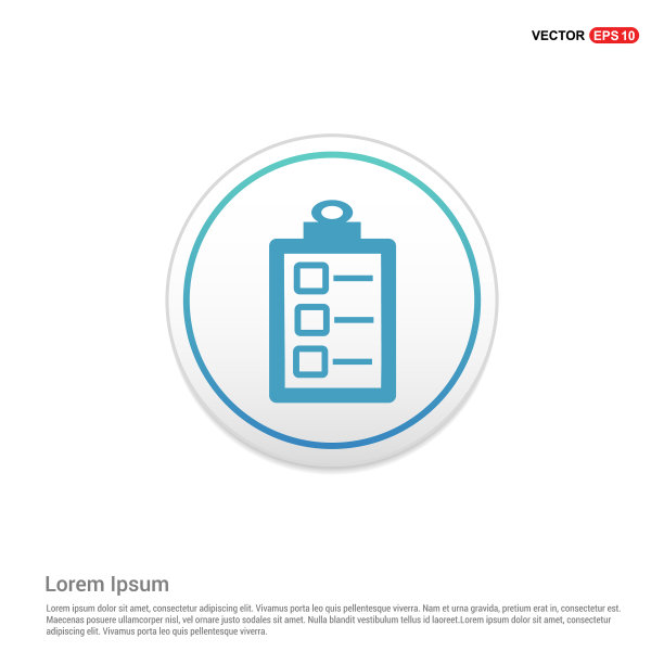 检查列表ok图标-白圈按钮图片下载