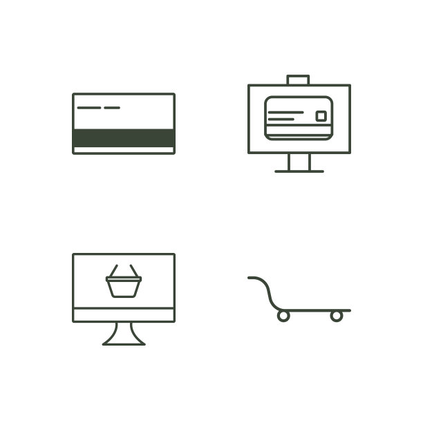 商业大纲图标集图片下载