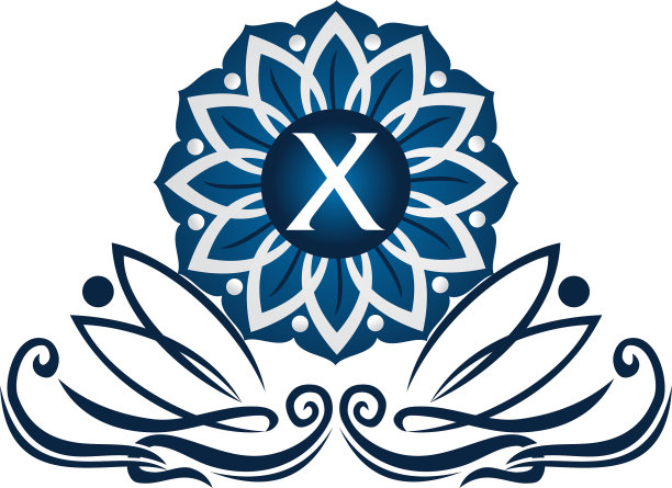 花优雅的图标初始x图片下载