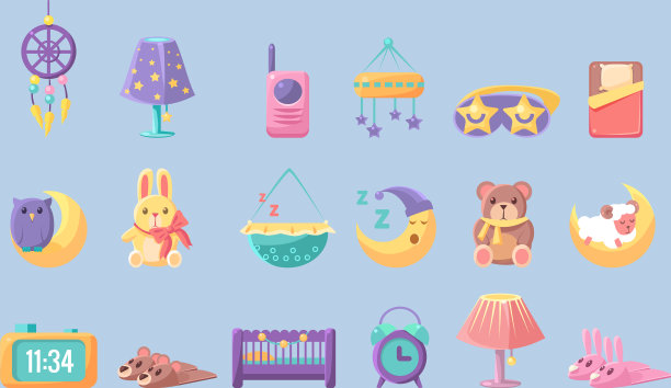 新生儿大套玩具及配件图片下载