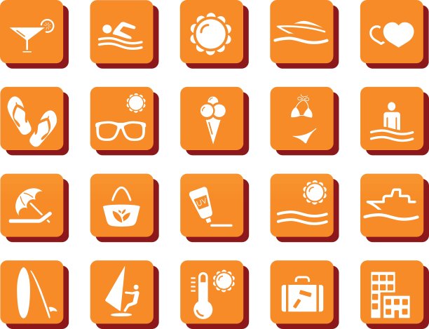 休闲的图标图片下载