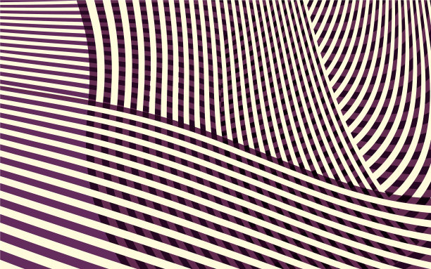 抽象曲线条纹图案图片下载