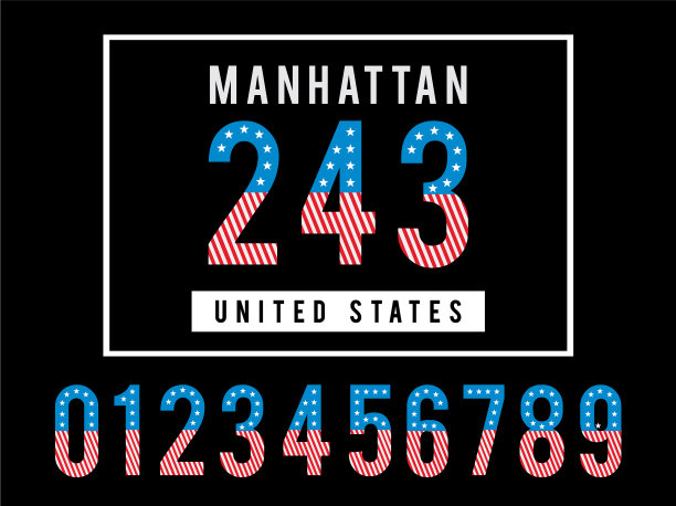 曼哈顿set number纹理美国图片下载
