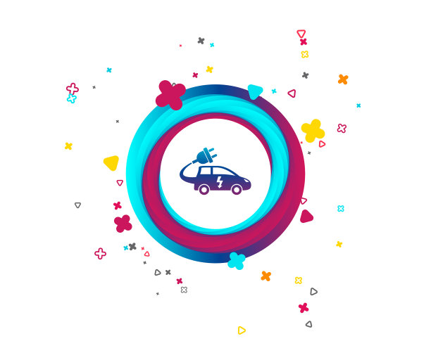 电动汽车标志图标两厢车标志图片下载