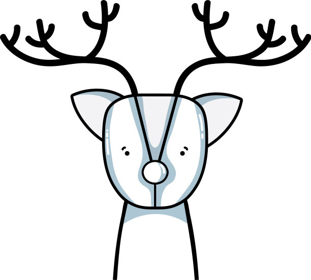 可爱的驯鹿线野生动物保护区图片下载