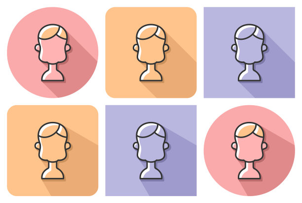 概述图标的儿童用户图片与平行图片下载