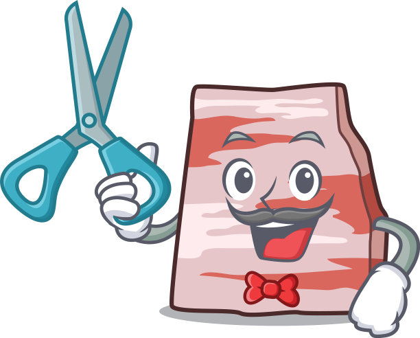 理发师猪油人物卡通图片下载