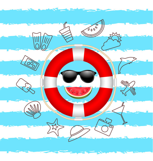 横幅为暑期假期背景用图片下载