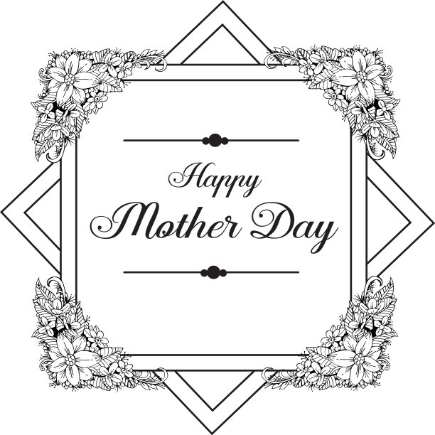 母亲节贺卡花图片下载