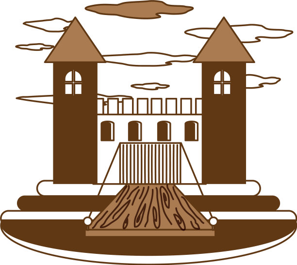 中世纪城堡的设计图片下载