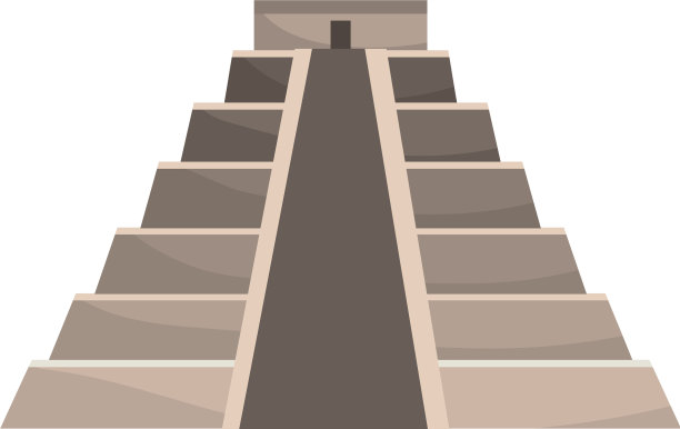 金字塔结构图标图片下载