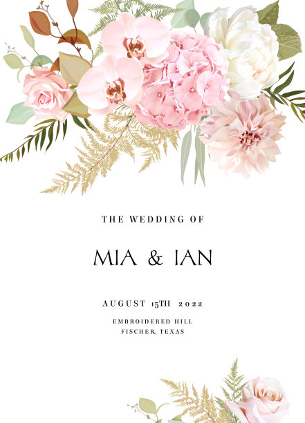 奢华的米色时尚向量设计花卉框架图片下载