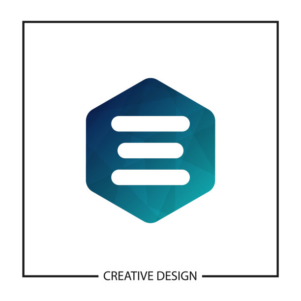 字母E logo模板设计图片下载