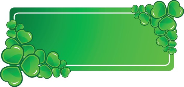 三叶草的横幅图片下载