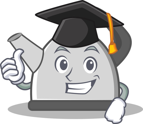 毕业水壶卡通人物造型图片下载