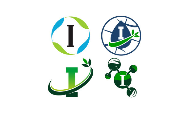 绿色项目解决方案模板集图片下载