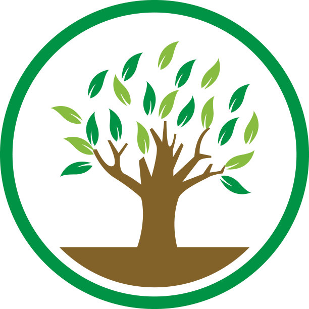 树标志图标设计模板图片下载