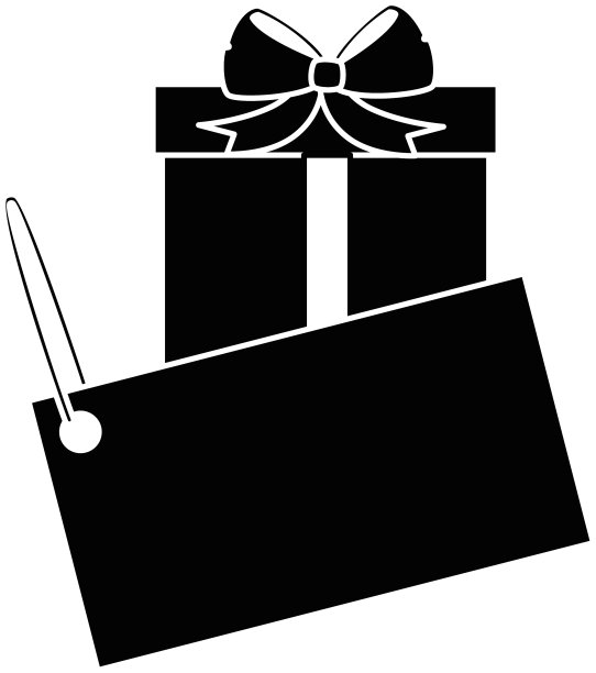 带有标签的礼盒图片下载