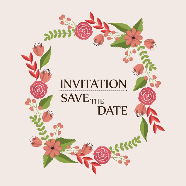 花的邀请节省了时间图片下载