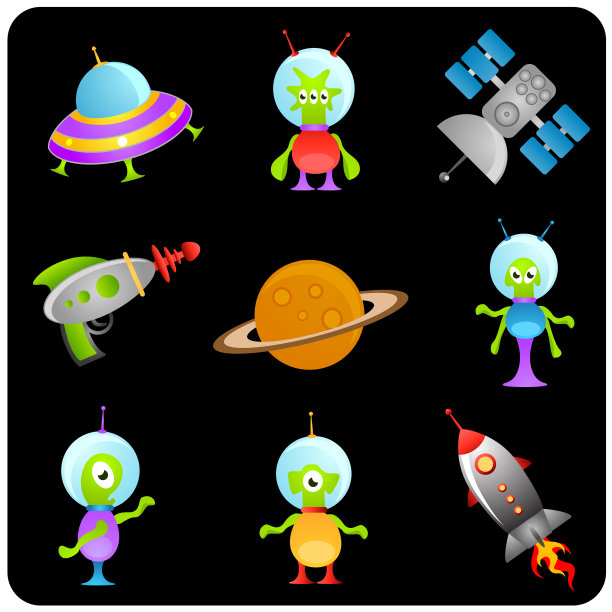 空间元素集合图片下载