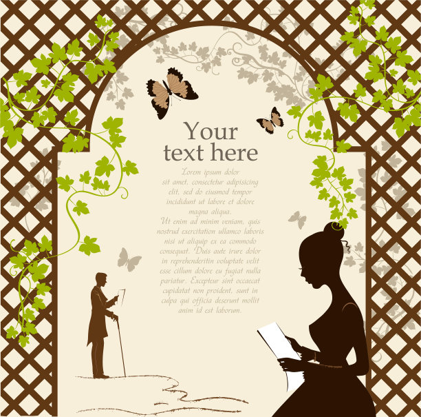 复古的夫妇图片下载