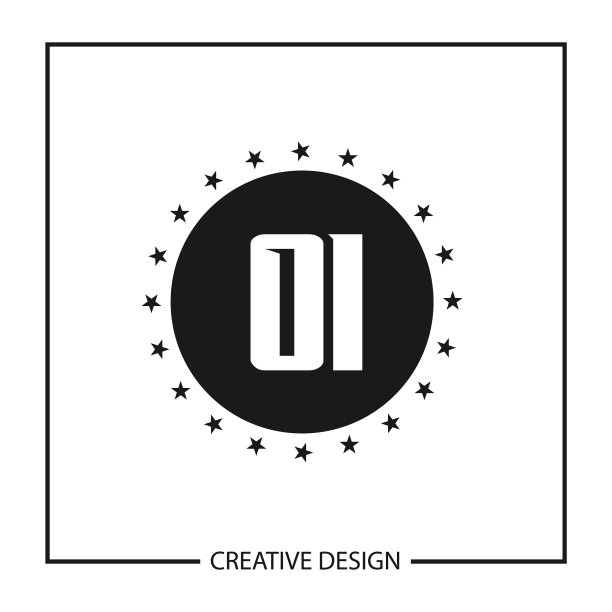 字母OI logo模板设计图片下载