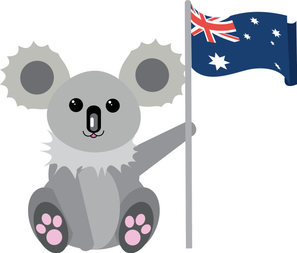 澳大利亚考拉设计图片下载