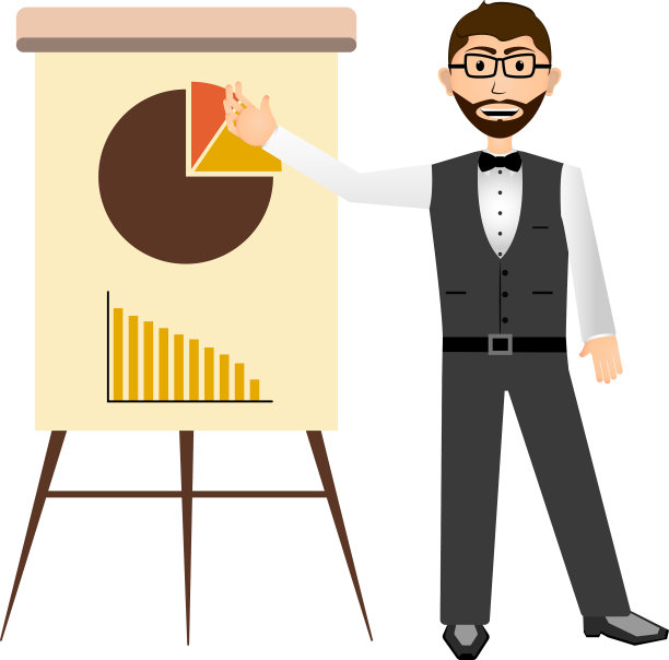 商人与商业图表图片下载