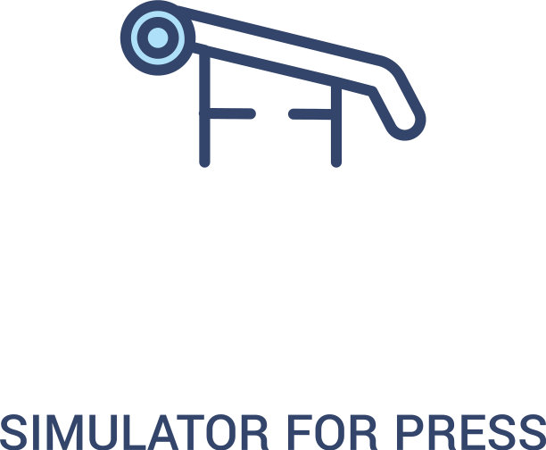 模拟器按概念2彩色图标简单图片下载