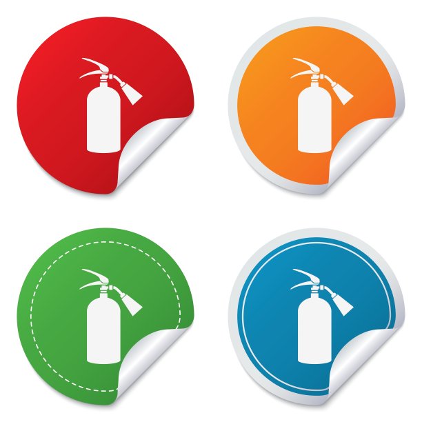 灭火器标志图标消防安全标志图片下载