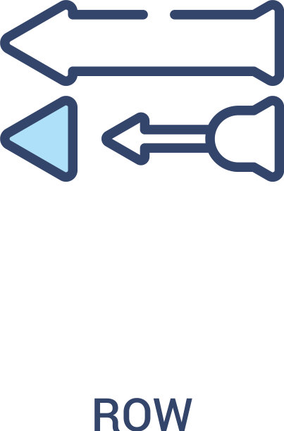 行概念2彩色图标简单的线元素图片下载