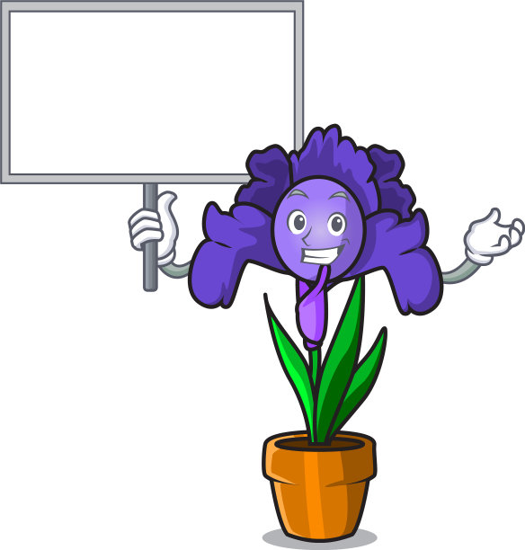 带板蝴蝶花人物卡通图片下载