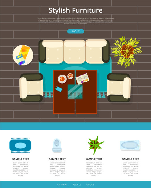时尚家具网页图片下载