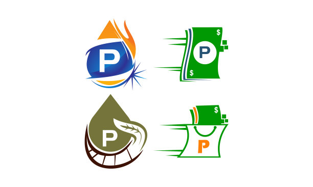 标志型p现代模板集图片下载