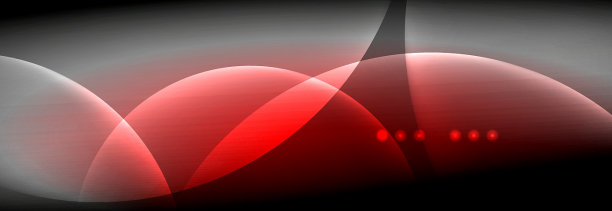 模糊的霓虹灯闪烁着流动的圆圈图片下载