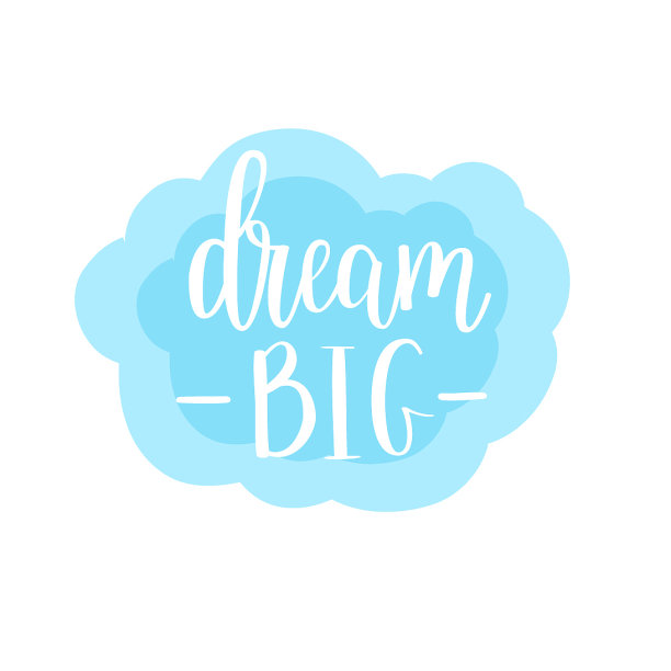 梦想大字体书法设计图片下载