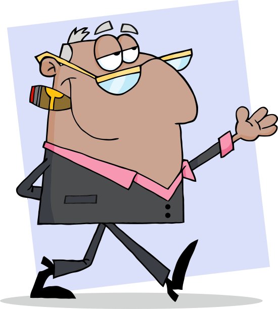 美国商人走秀图片下载