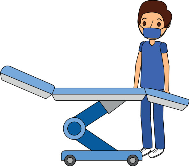 牙科担架与专业医疗图片下载