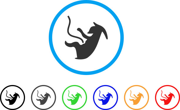 异形胚胎圆形图标图片下载